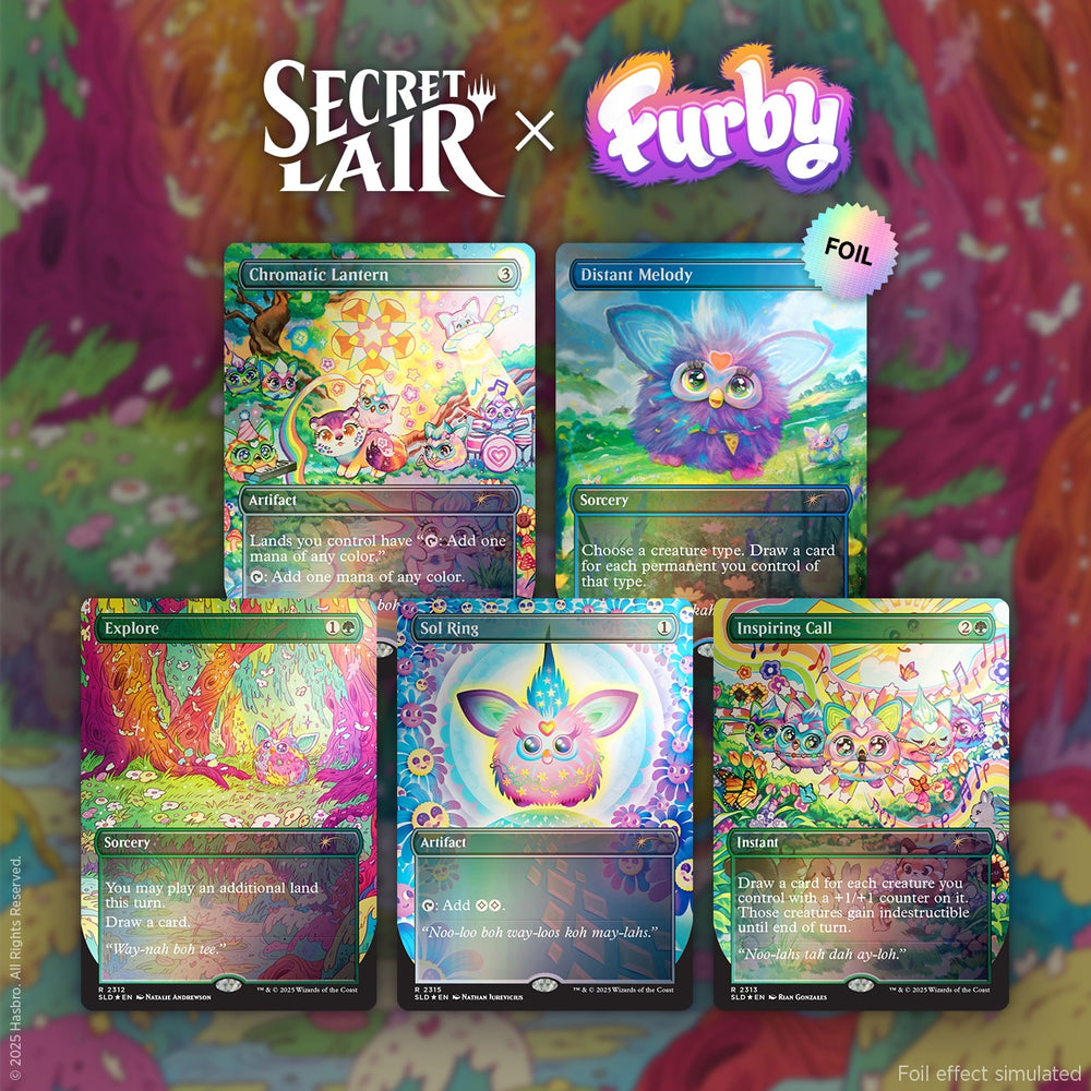 Secret Lair x Furby: Doo-ay Noo-lah Foil Edition