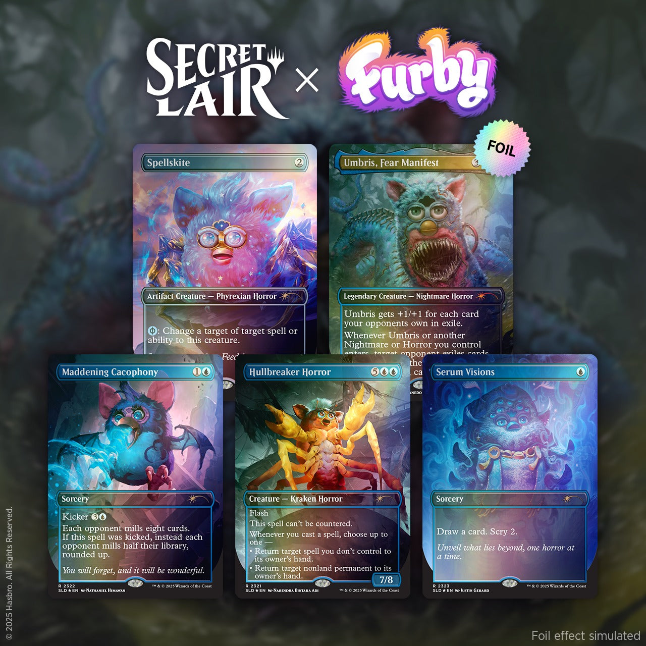Secret Lair x Furby: The Oddbodies Foil Edition