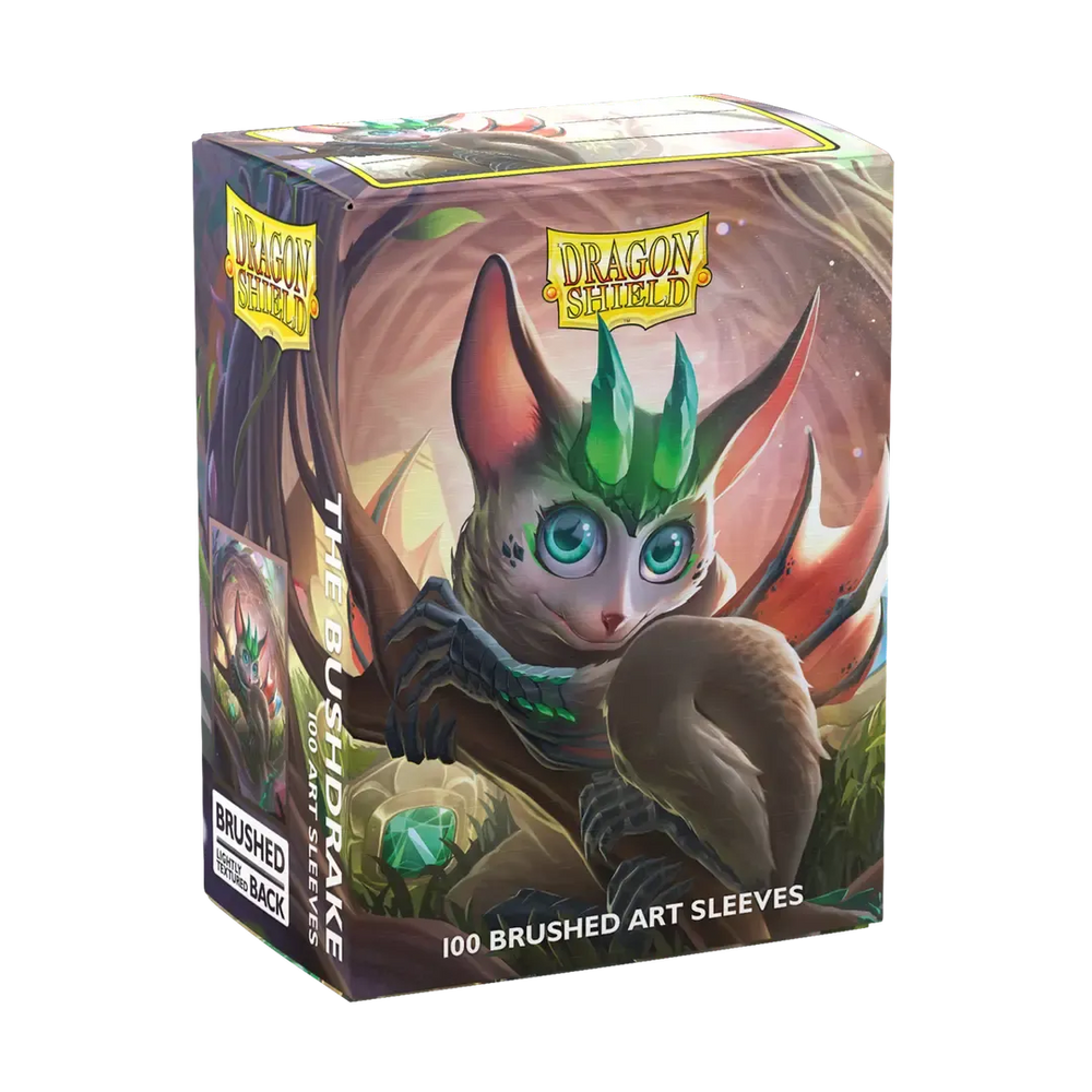 Dragon Shield Brushed - Art - The Bushdrake - Standard Size