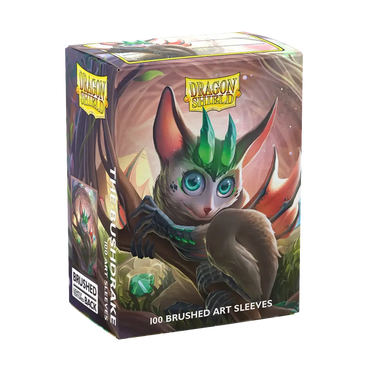 Dragon Shield Brushed - Art - The Bushdrake - Standard Size