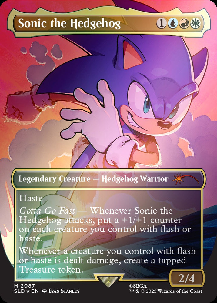 Secret Lair x Sonic: Friends & Foes Foil Edition