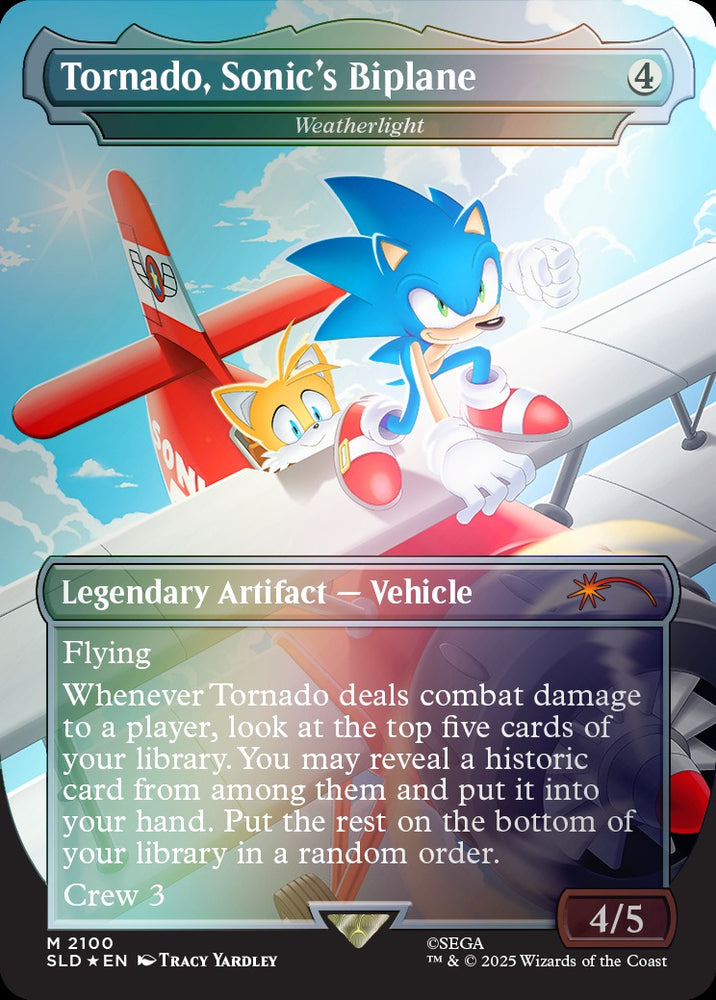Secret Lair x Sonic: Turbo Gear Foil Edition