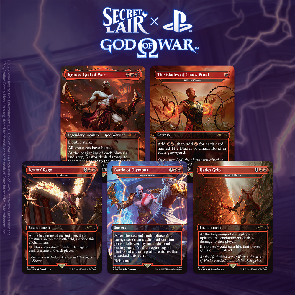 Secret Lair x God of War: Greek - Non Foil Version