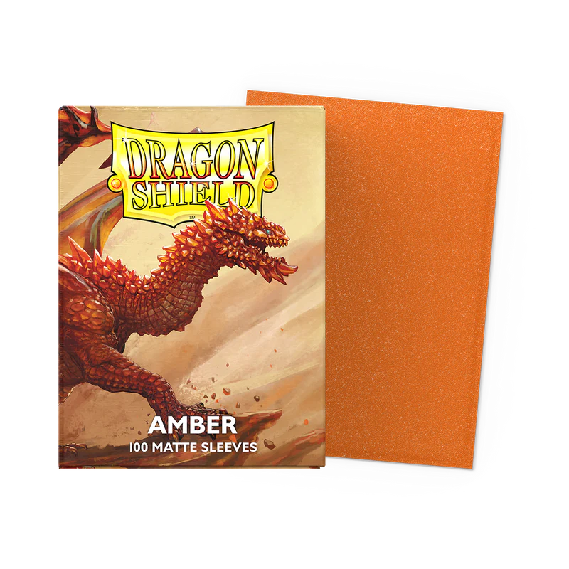 Dragon Shield Matte - Amber
