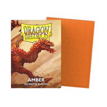 Dragon Shield Matte - Amber