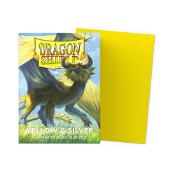 Dragon Shield Matte Dual - Yellow & Silver