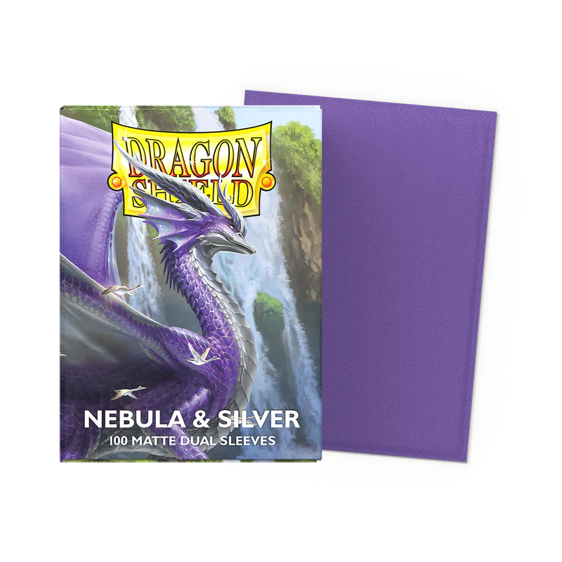 Dragon Shield Matte Dual - Nebula & Silver