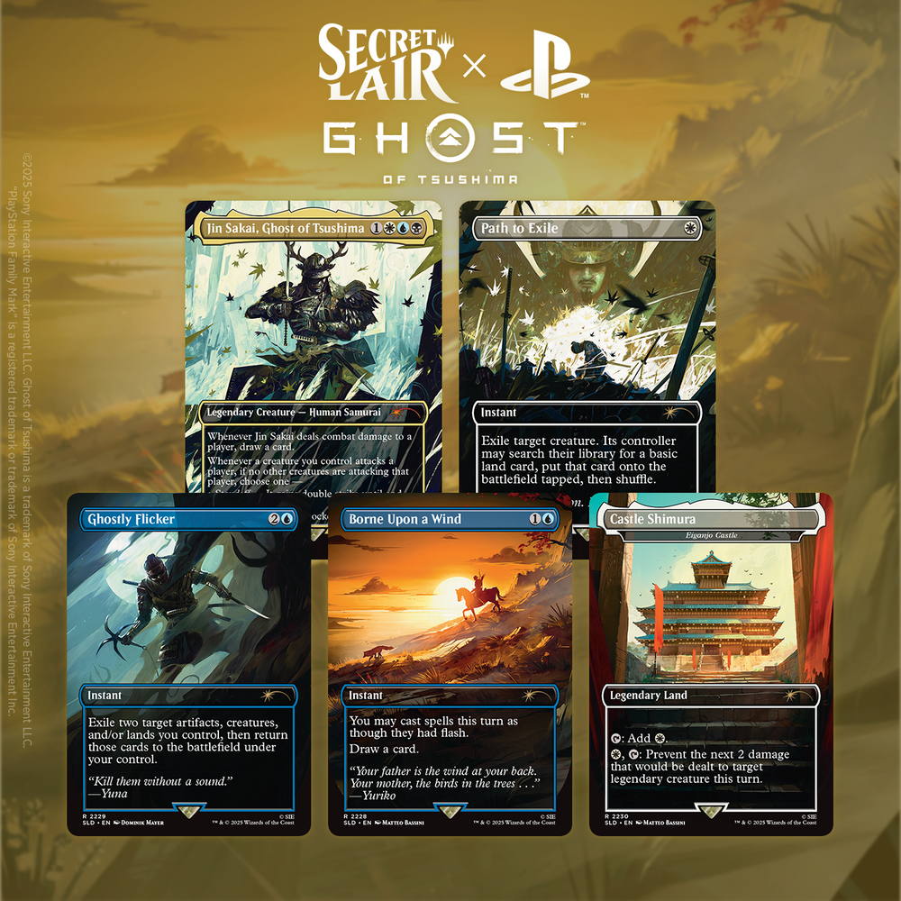 Secret Lair x Ghost of Tsushimat - Non Foil Version