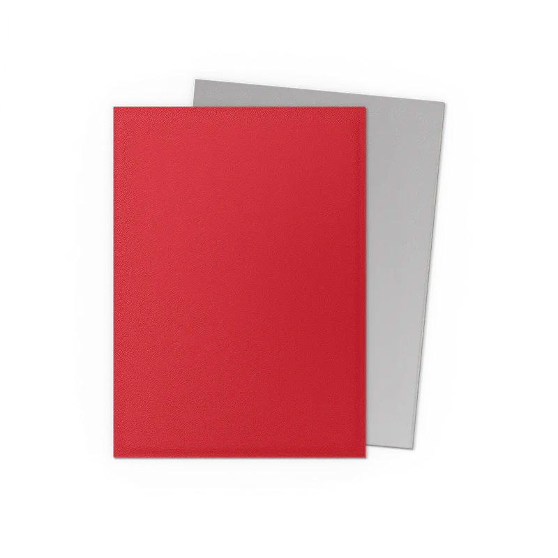 Dragon Shield Matte Dual - Crimson & Silver