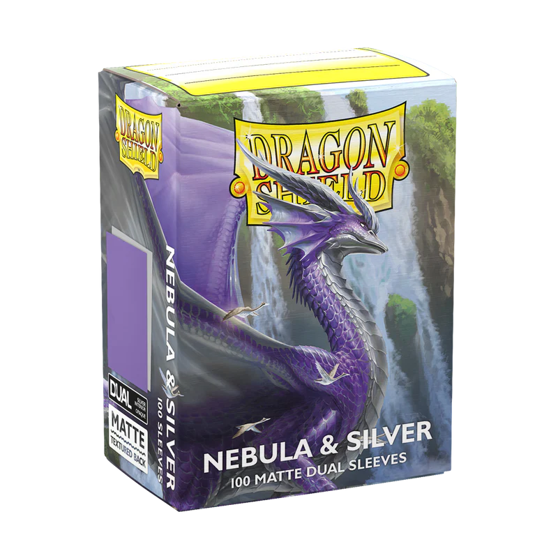 Dragon Shield Matte Dual - Nebula & Silver