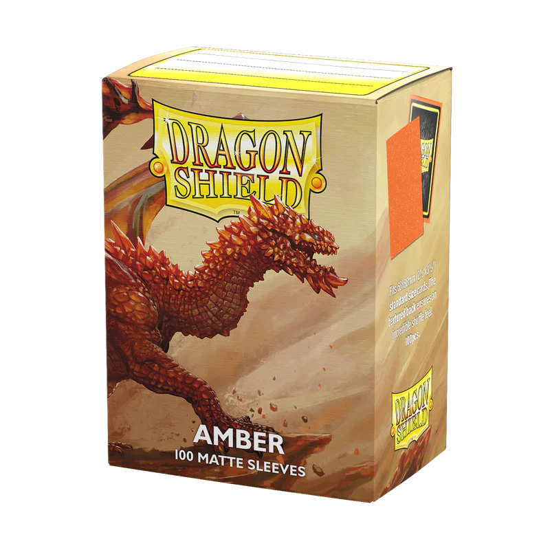 Dragon Shield Matte - Amber