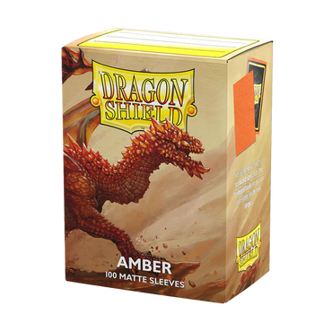 Dragon Shield Matte - Amber