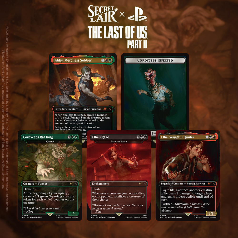Secret Lair x The Last of Us Part II - Non Foil Version