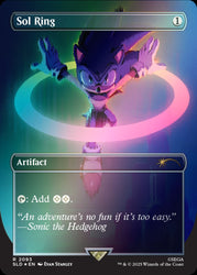 Secret Lair x Sonic: Chasing Adventure Foil Edition