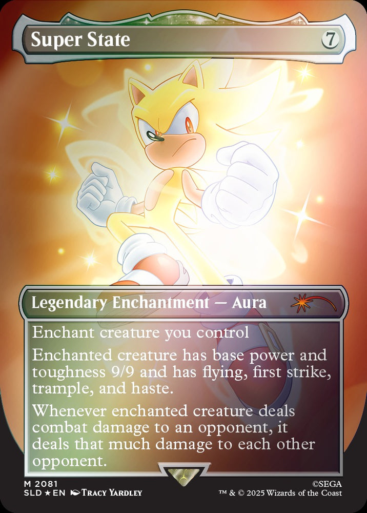 Secret Lair x Sonic: Friends & Foes Foil Edition