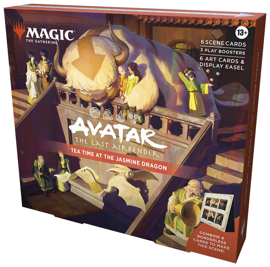 Avatar: The Last Airbender - Scene Box - Tea Time at the Jasmine Dragon