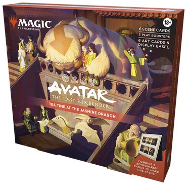 Avatar: The Last Airbender - Scene Box - Tea Time at the Jasmine Dragon