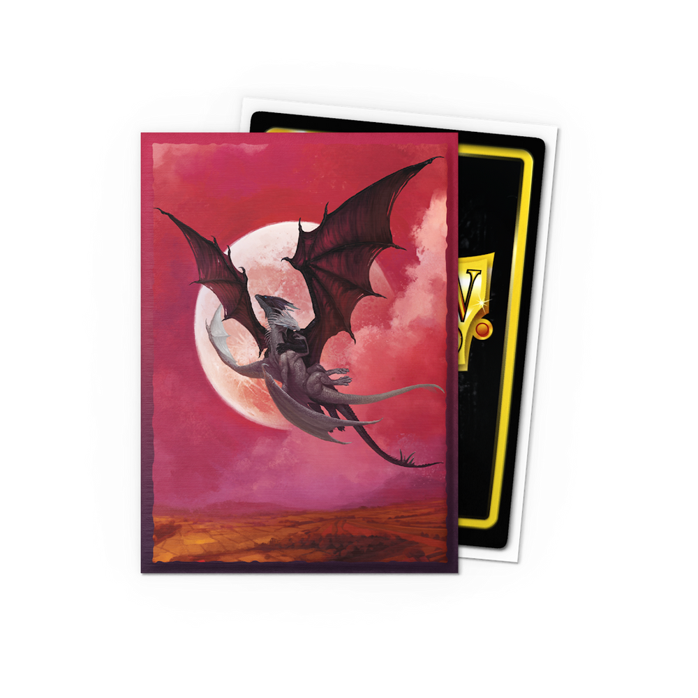 Dragon Shield Brushed Art Sleeves - Valentine 2024