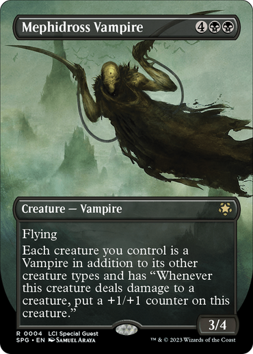 Mephidross Vampire (Borderless) [The Lost Caverns of Ixalan Special Guests]