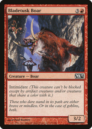 Bladetusk Boar [Magic 2013]