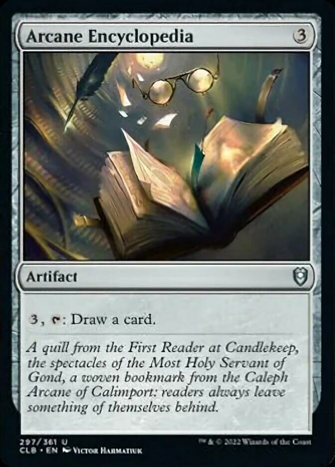 Arcane Encyclopedia [Commander Legends: Battle for Baldur's Gate]