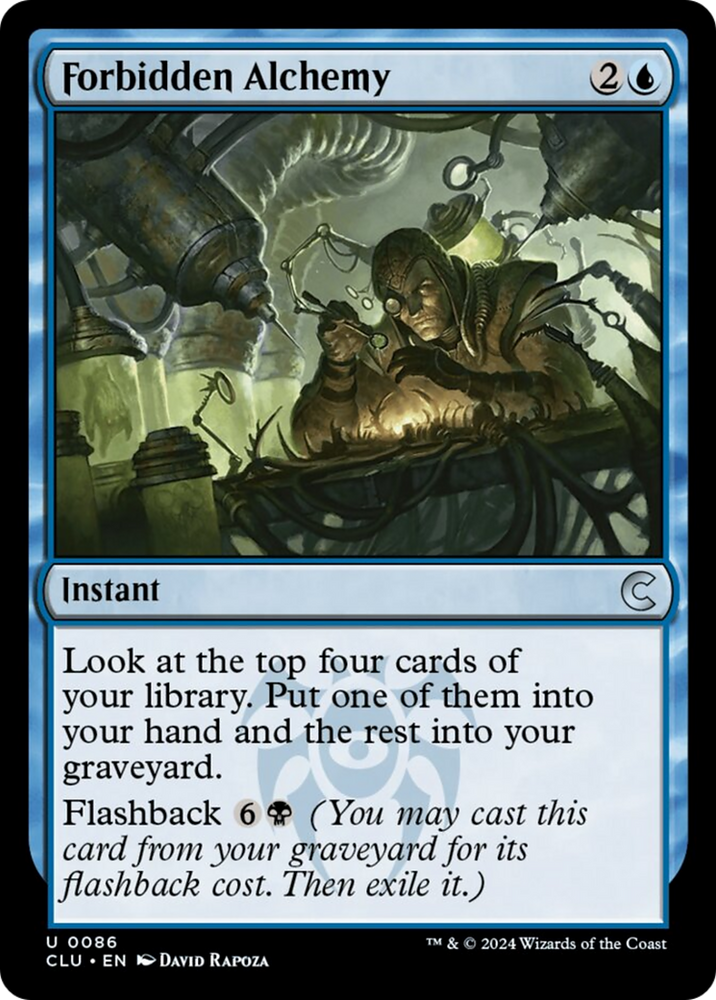 Forbidden Alchemy [Ravnica: Clue Edition]