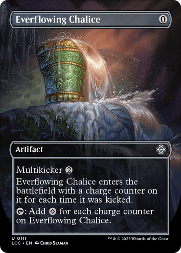 Everflowing Chalice (Borderless) [The Lost Caverns of Ixalan Commander]