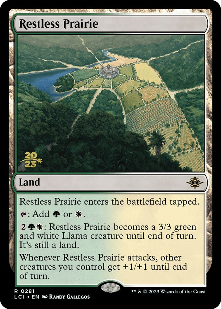 Restless Prairie [The Lost Caverns of Ixalan Prerelease Cards]