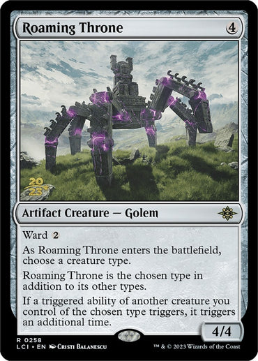 Roaming Throne [The Lost Caverns of Ixalan Prerelease Cards]