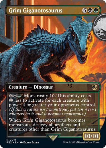 Grim Giganotosaurus (Borderless) [Jurassic World Collection]