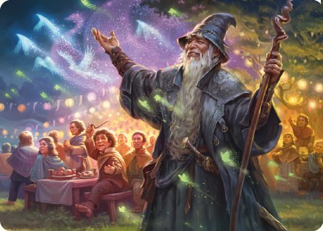Gandalf, Friend of the Shire Art Card [The Lord of the Rings: Tales of Middle-earth Art Series]