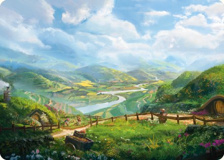Plains Art Card [The Lord of the Rings: Tales of Middle-earth Art Series]