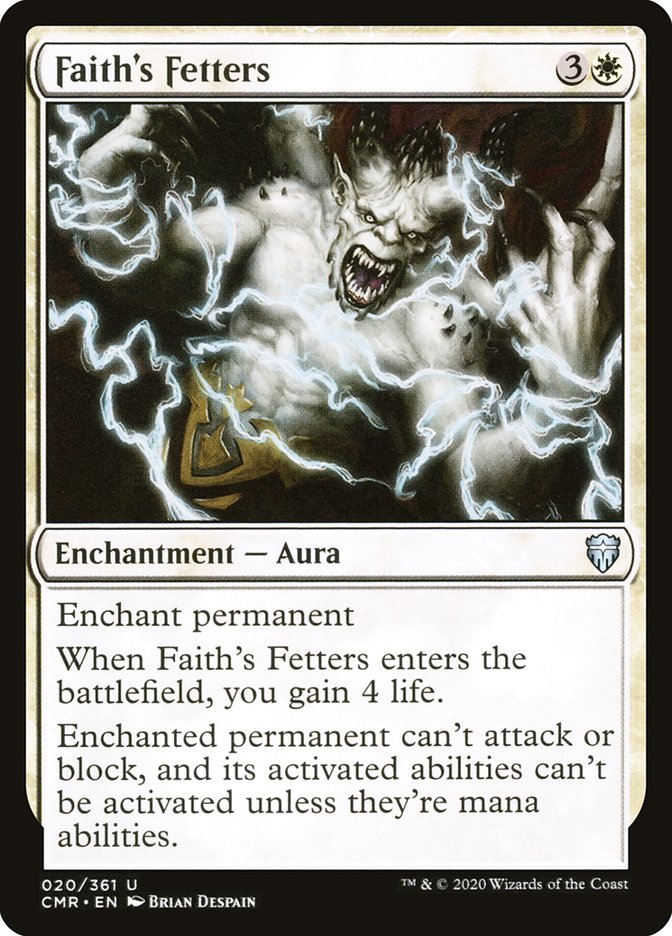 Faith's Fetters [Commander Legends]