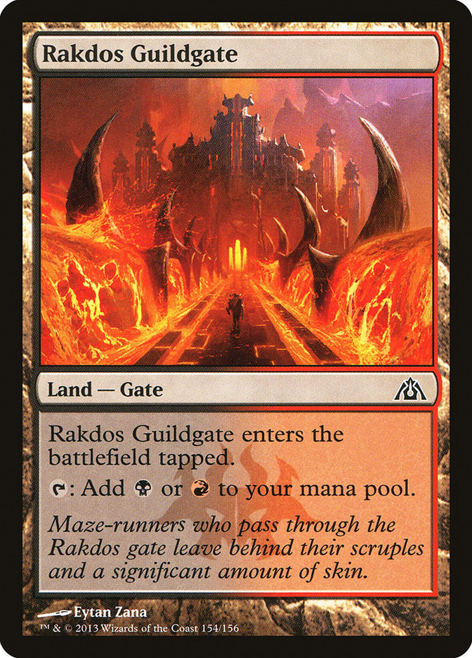 Rakdos Guildgate [Dragon's Maze]