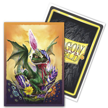 Dragon Shield Brushed - Art - Easter Dragon 2022