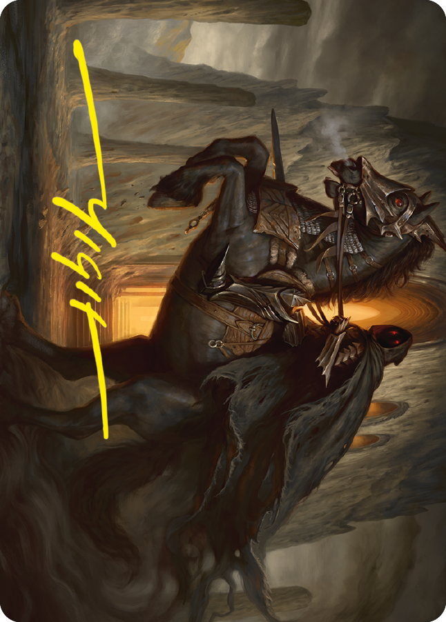 Nazgul Art Card (Gold-Stamped Signature) [The Lord of the Rings: Tales of Middle-earth Art Series]