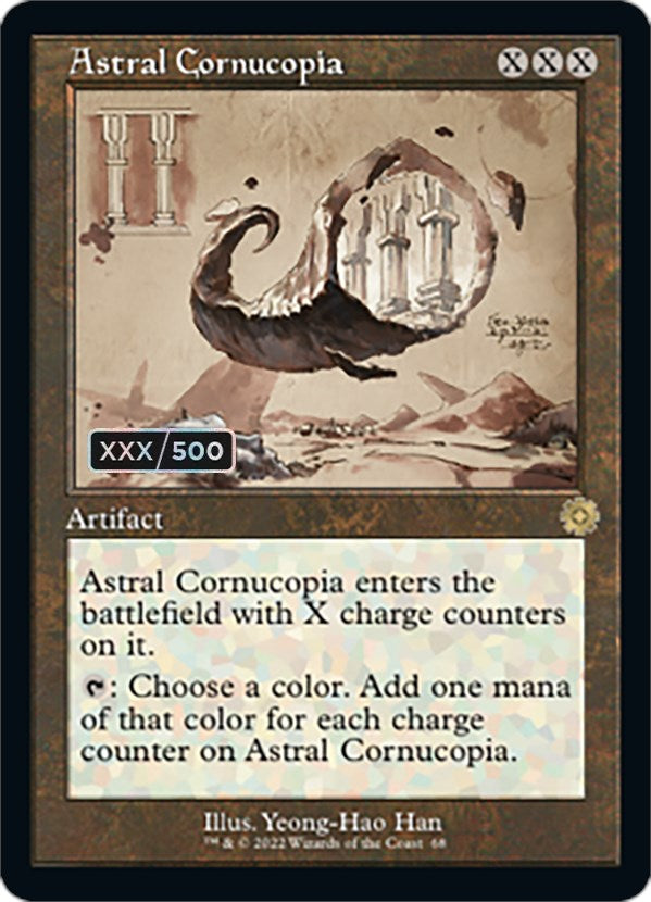 Astral Cornucopia (Retro Schematic) (Serial Numbered) [The Brothers' War Retro Artifacts]