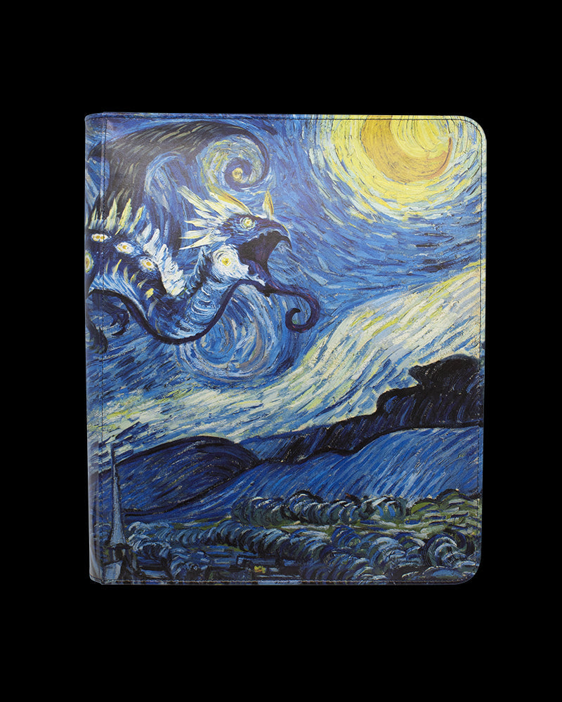 Card Codex Zipster Binder Starry Night