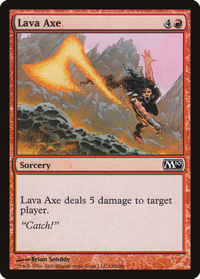 Lava Axe [Magic 2010]