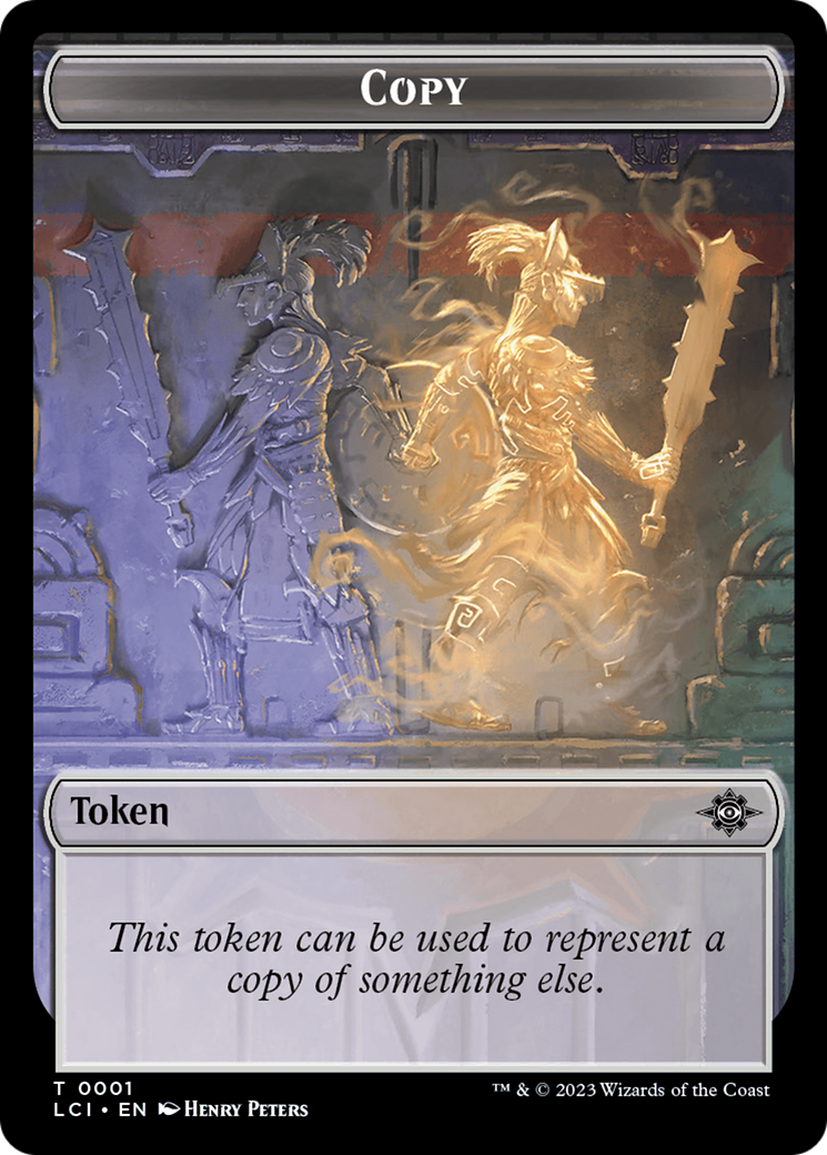 Copy Token [The Lost Caverns of Ixalan Tokens]