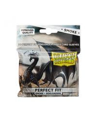 Dragon Shield - Sideloading Perfect Fit Sleeves - Smoke - Standard Size