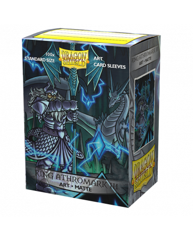 Dragon Shield Matte - Art - King Athromark III Portrait
