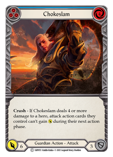 Chokeslam (Blue) [1HP072] (History Pack 1)