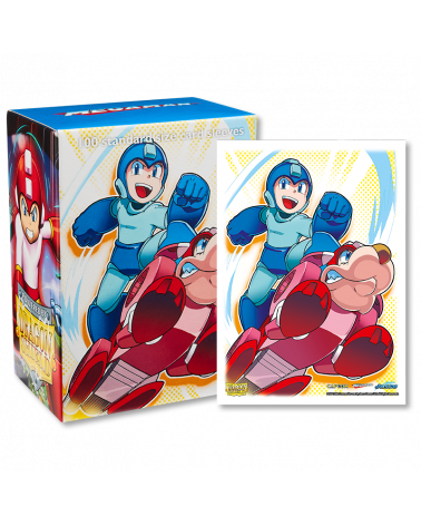 Dragon Shield Classic - Art - Mega Man & Rush