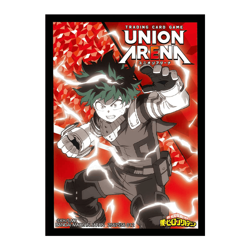 UNION ARENA Official Card Sleeve My Hero Academia