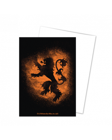 Dragon Shield Brushed - Art - House Lannister