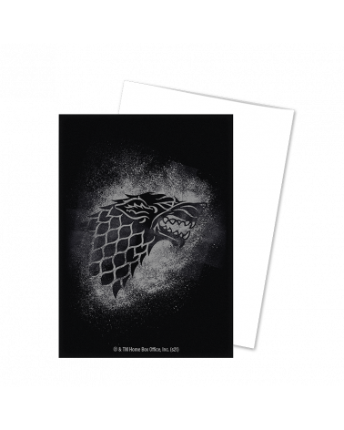 Dragon Shield Brushed - Art - House Stark