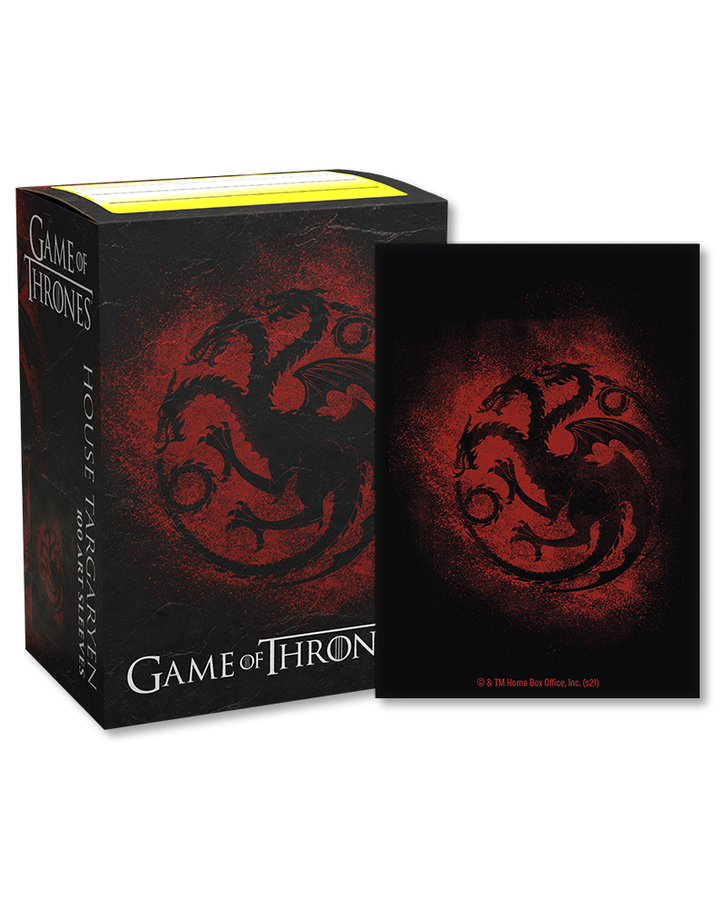 Dragon Shield Brushed - Art - House Targaryen