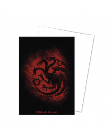 Dragon Shield Brushed - Art - House Targaryen
