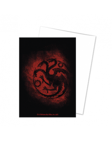 Dragon Shield Brushed - Art - House Targaryen